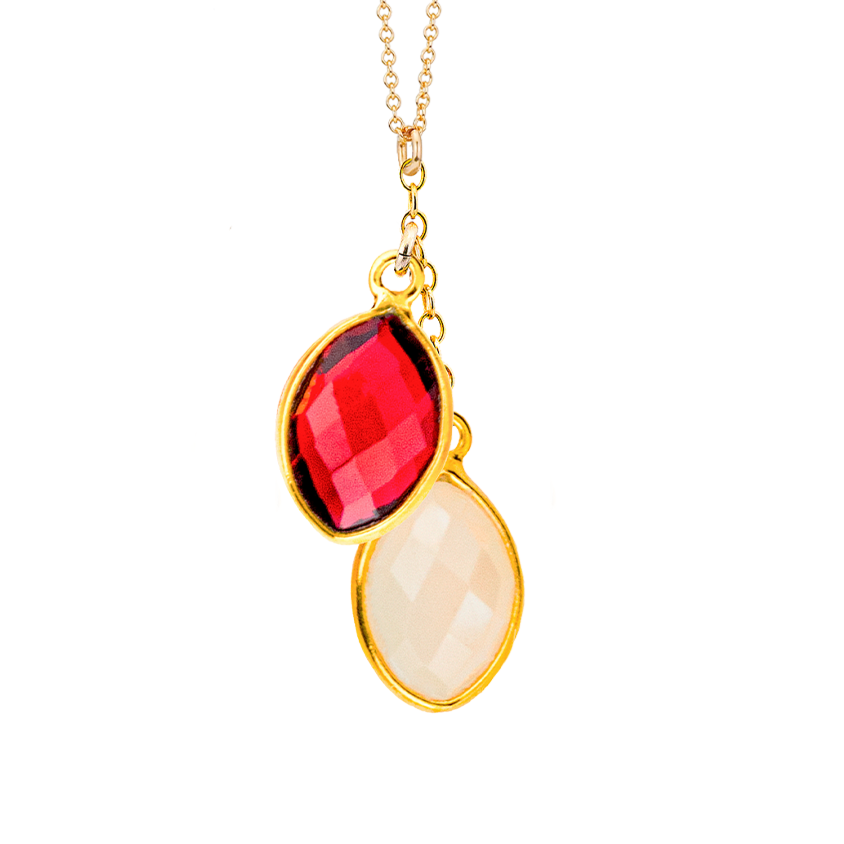 Family Birthstone Necklace