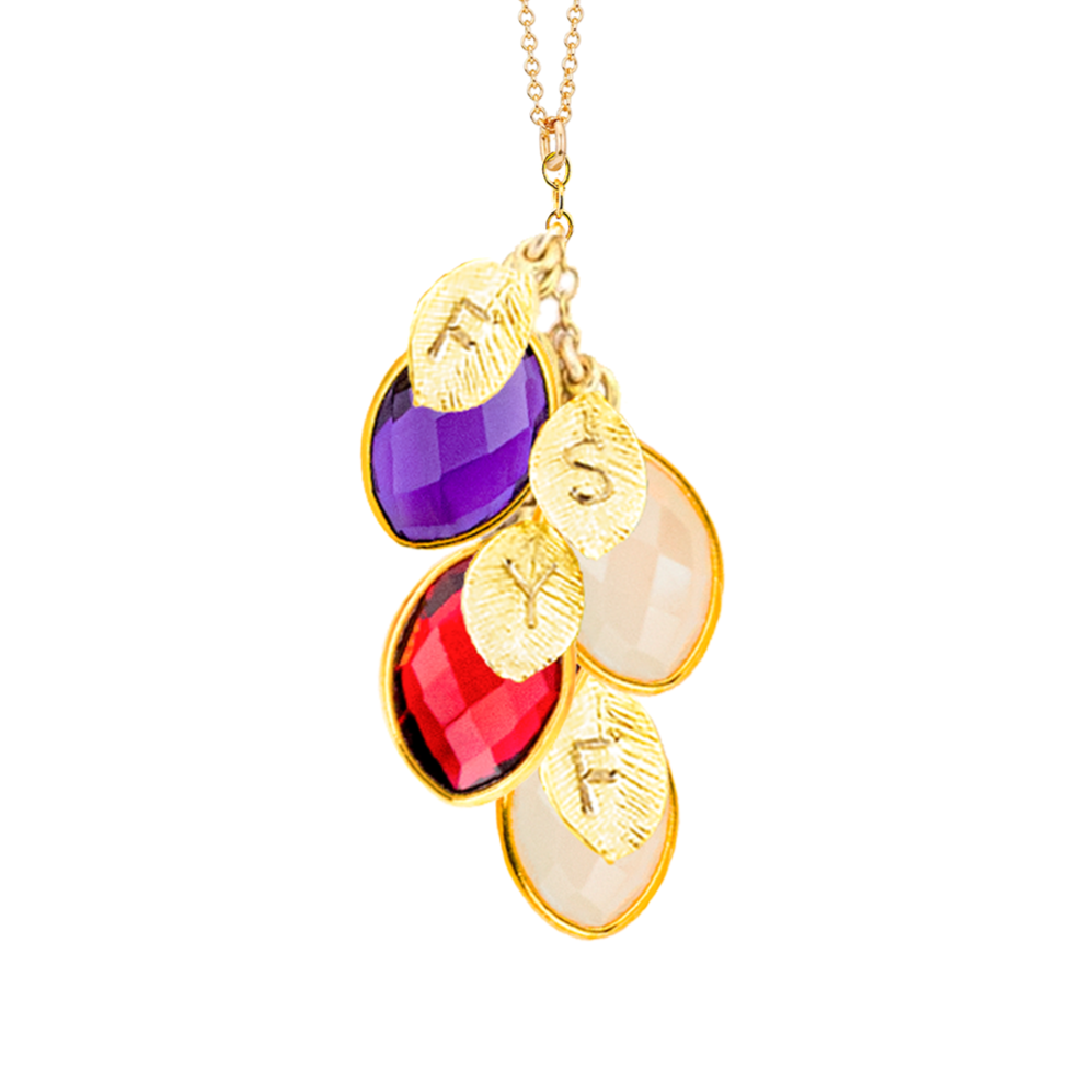 Family Birthstone Necklace