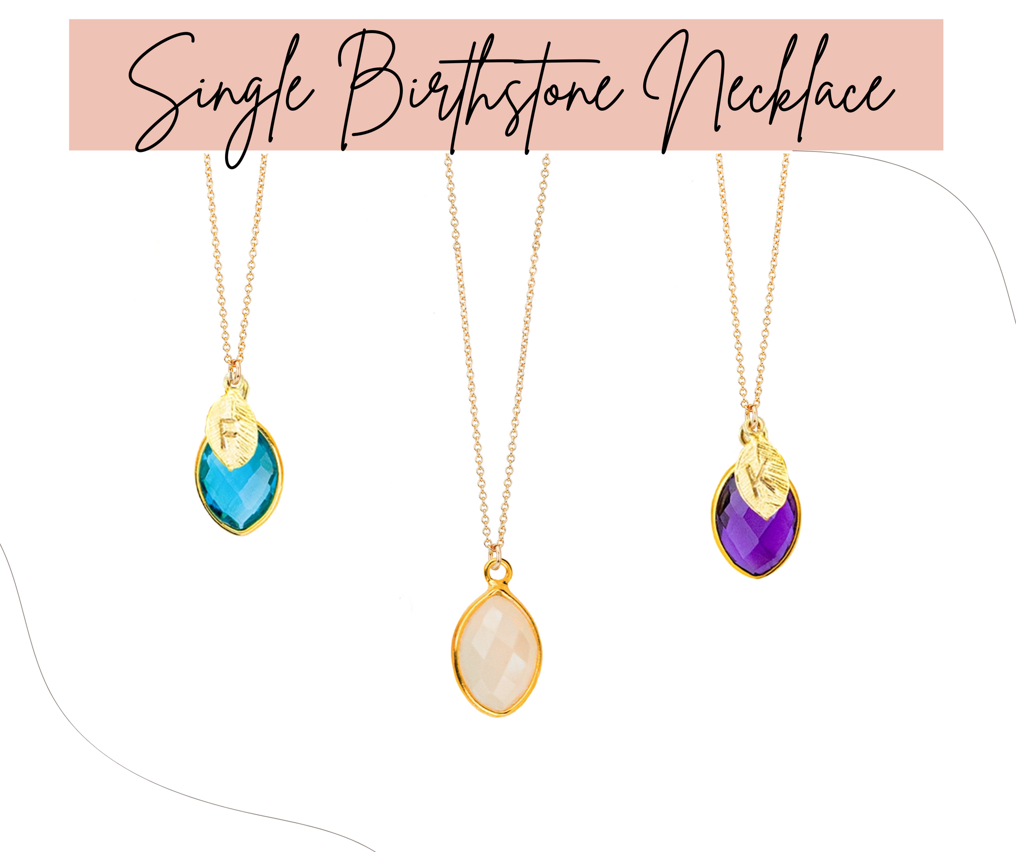 Initial Birthstone Necklace, Custom Necklace Gift, Personalized Initial Necklace, Birthstone Jewelry, Gift for Mom, Stamped Initials