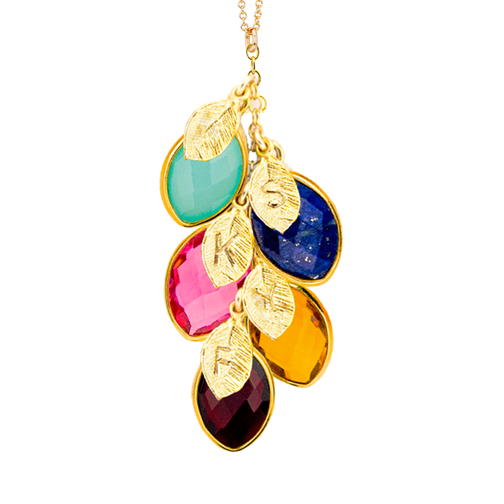 Family Birthstone Necklace