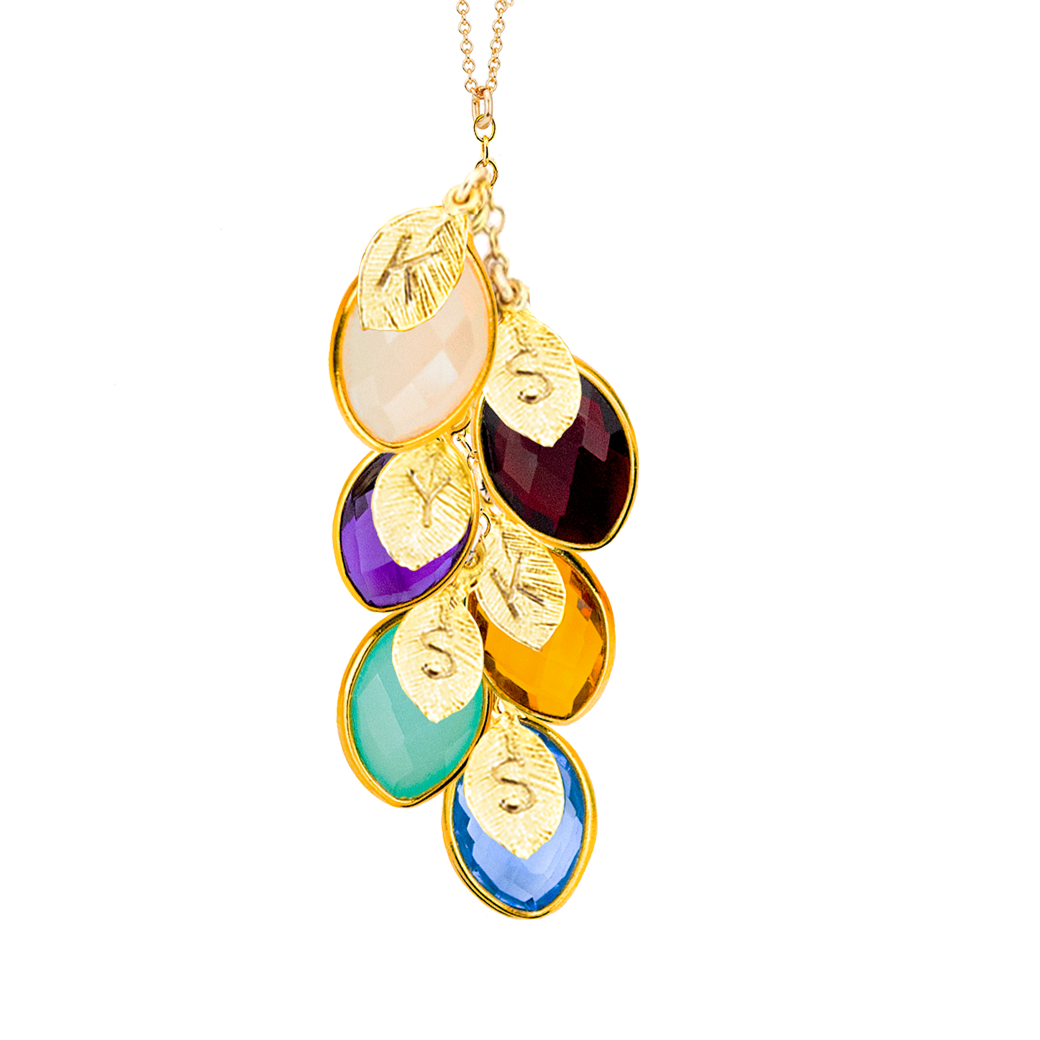 Family Birthstone Necklace