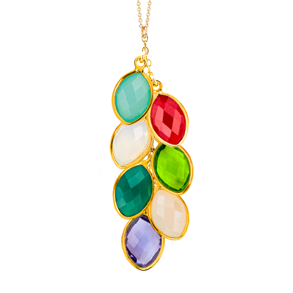 Family Birthstone Necklace