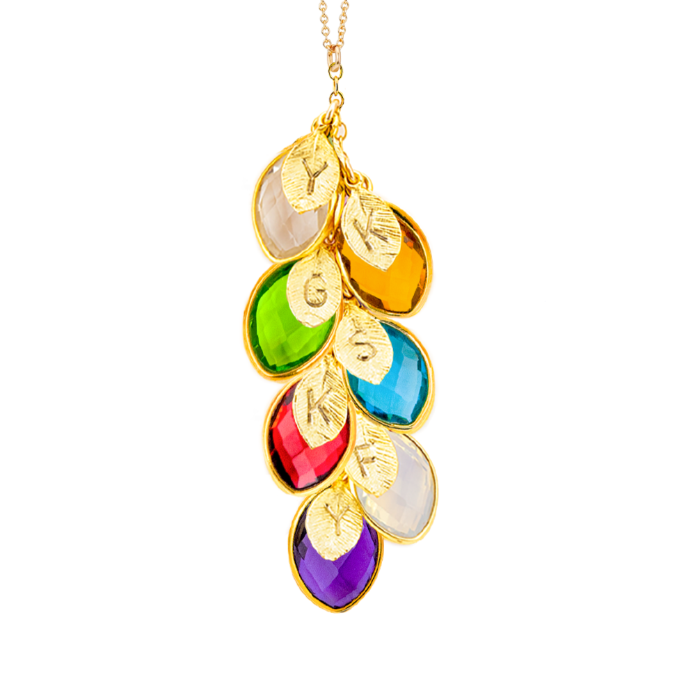 Family Birthstone Necklace