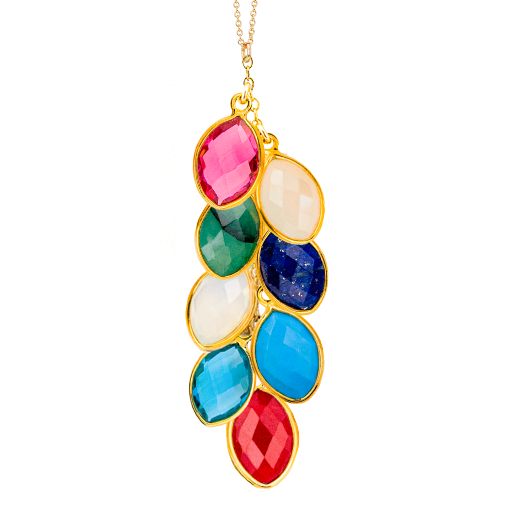 Family Birthstone Necklace