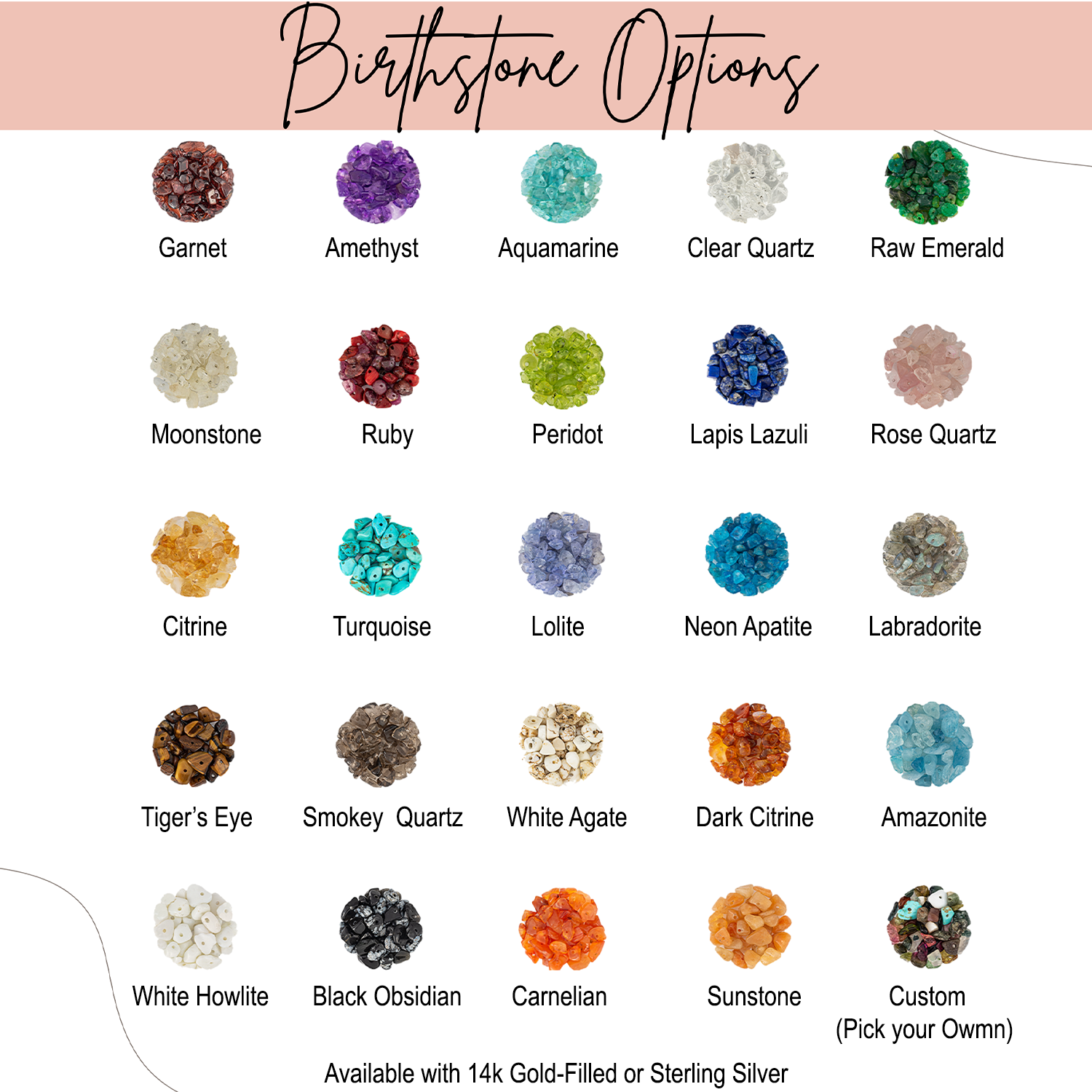 Raw Gemstone Necklaces, Genuine Simple Stone Choker, Natural Crystal Jewe