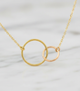 "Eternal Love Circle Necklace - Perfect Gift for Her"