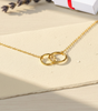 "Eternal Love Circle Necklace - Perfect Gift for Her"