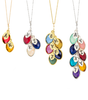 Unique Jewelry Gifts for Mom - Personalized Family Birthstone Necklace for Grandma - Wife Gift