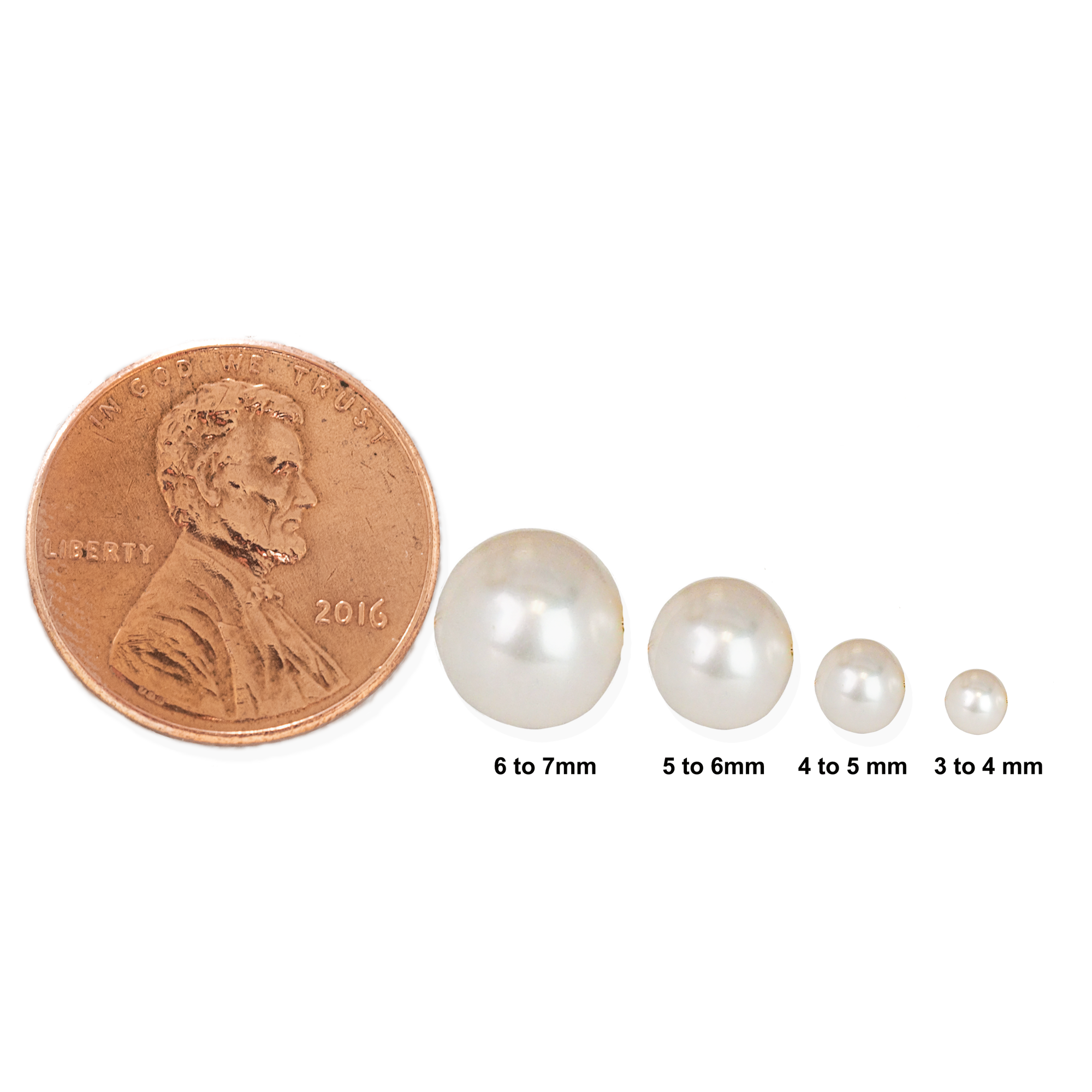 "Elegant Mother Daughter Pearl Necklace Set: Choice of 14K Gold-Filled or Sterling Silver"