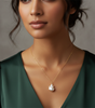 "Elegant Keshi Pearl Necklace - Perfect Bridesmaid Gift!"