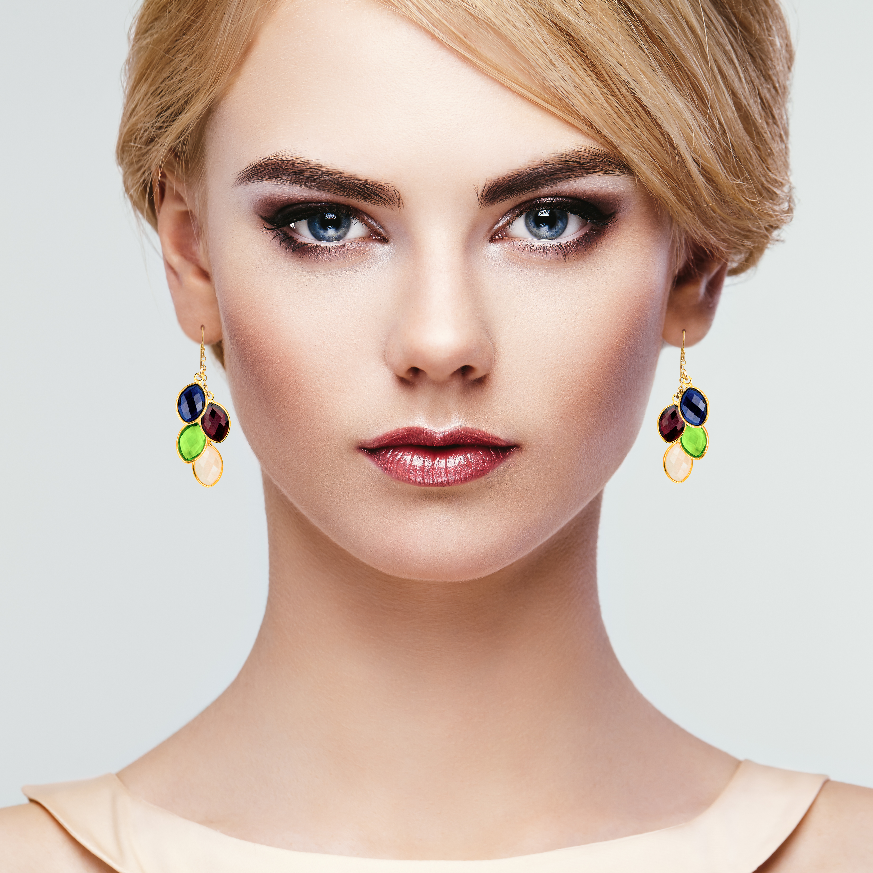 Personalized Family Birthstone Earrings