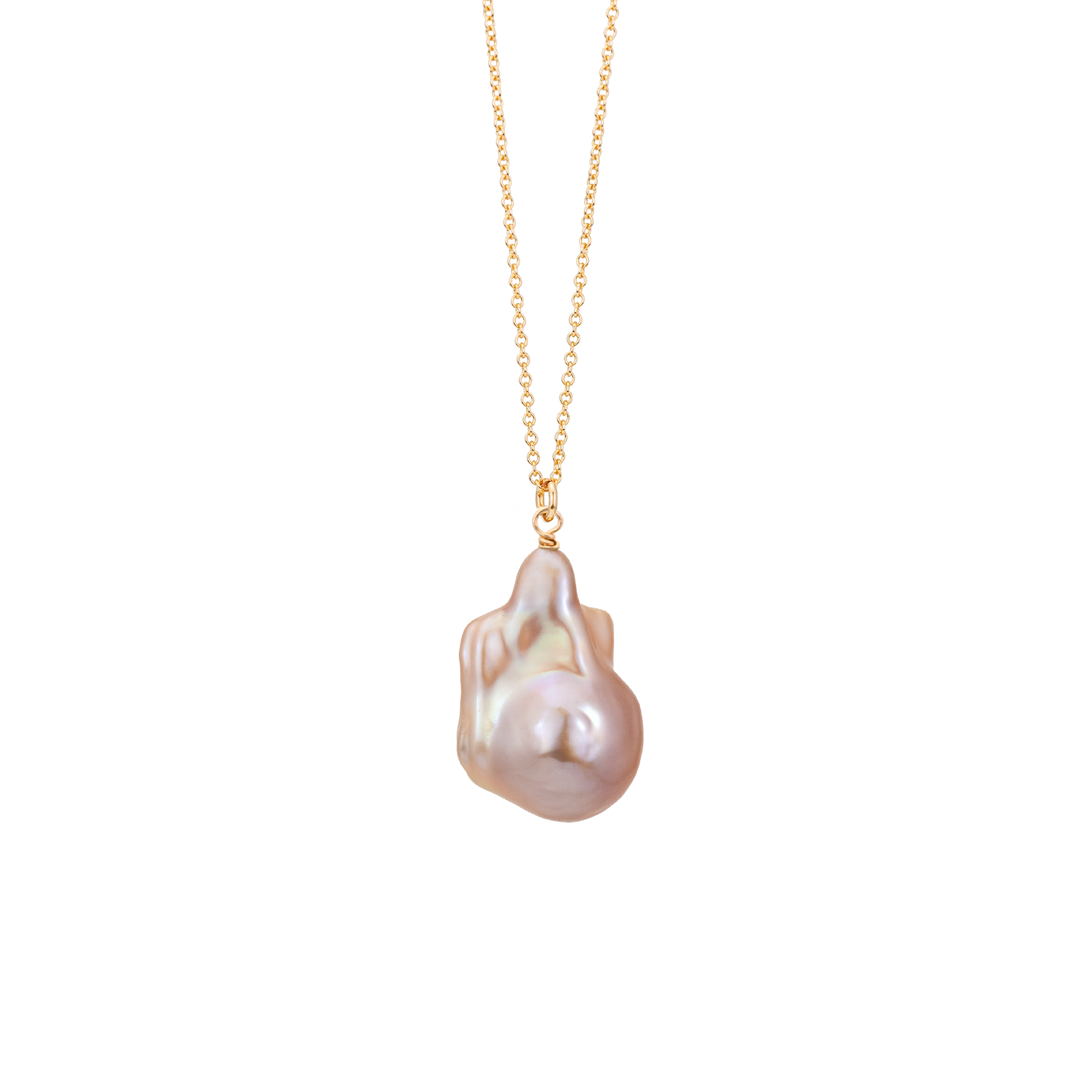 "Elegant Keshi Pearl Necklace - Perfect Bridesmaid Gift!"
