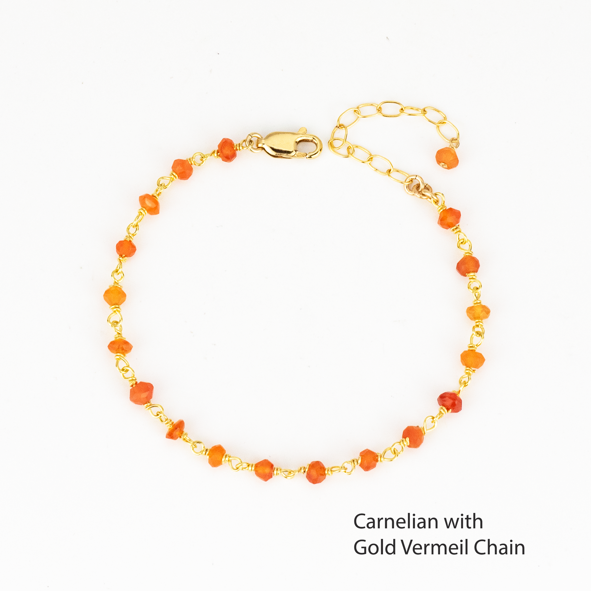 "Elegant Sapphire Rosary Bracelet: Luxurious 14K Gold-Filled Birthstone Jewelry"