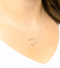 "Eternal Love Circle Necklace - Perfect Gift for Her"