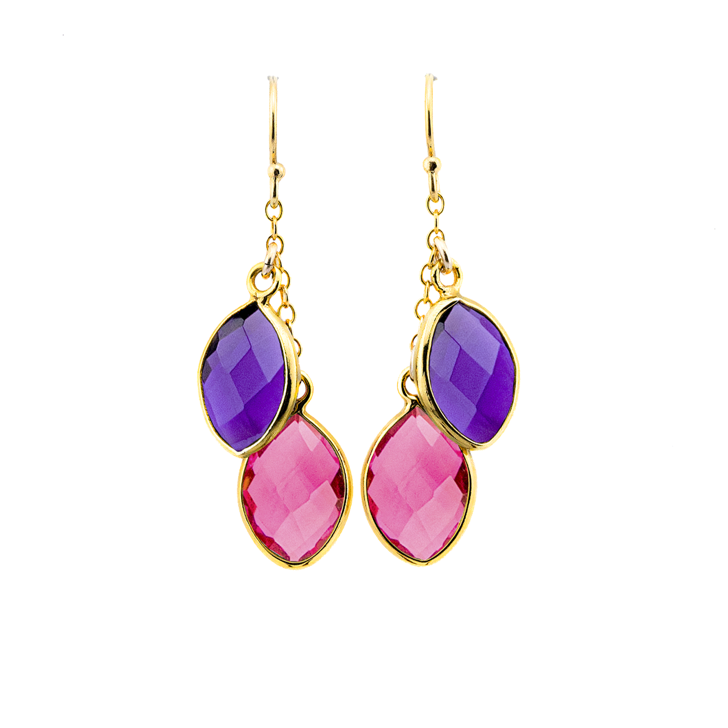 Personalized Family Birthstone Earrings – Bedrock Bijoux