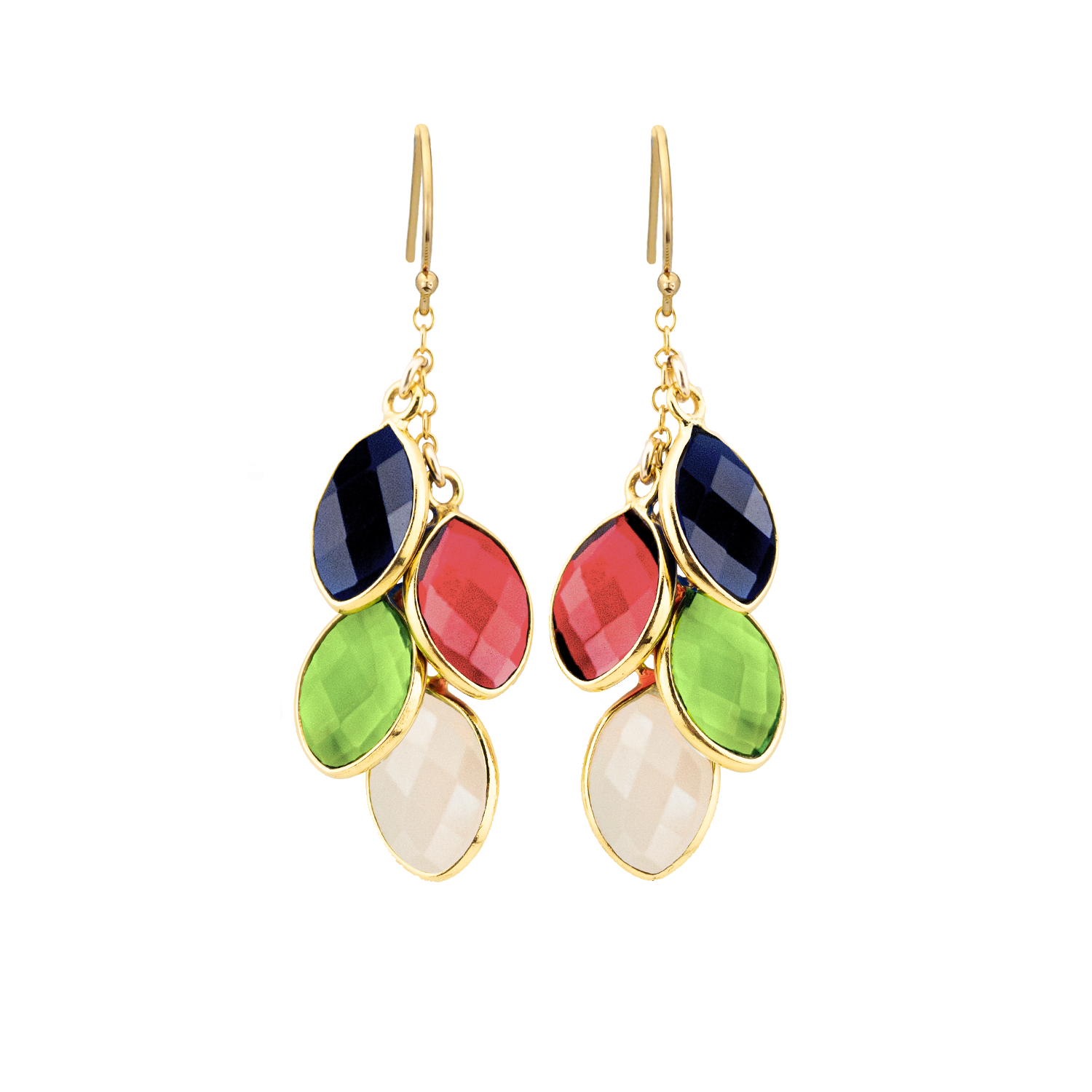 Unique Custom Birthstone Earrings - Personalized Gift Idea