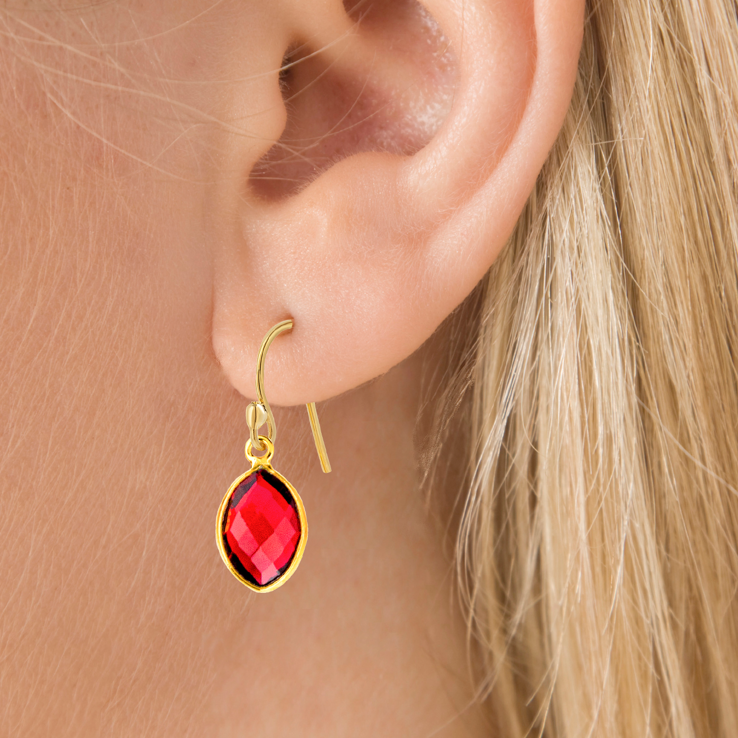 Unique Custom Birthstone Earrings - Personalized Gift Idea