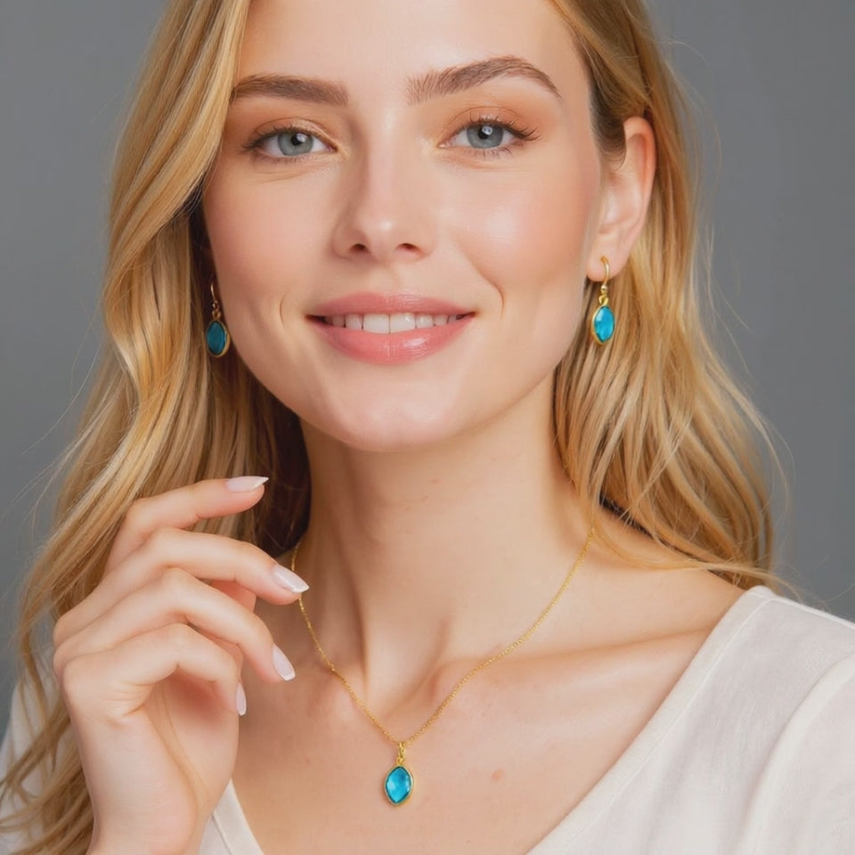 Initial Birthstone Necklace, Custom Necklace Gift, Personalized Initial Necklace, Birthstone Jewelry, Gift for Mom, Stamped Initials