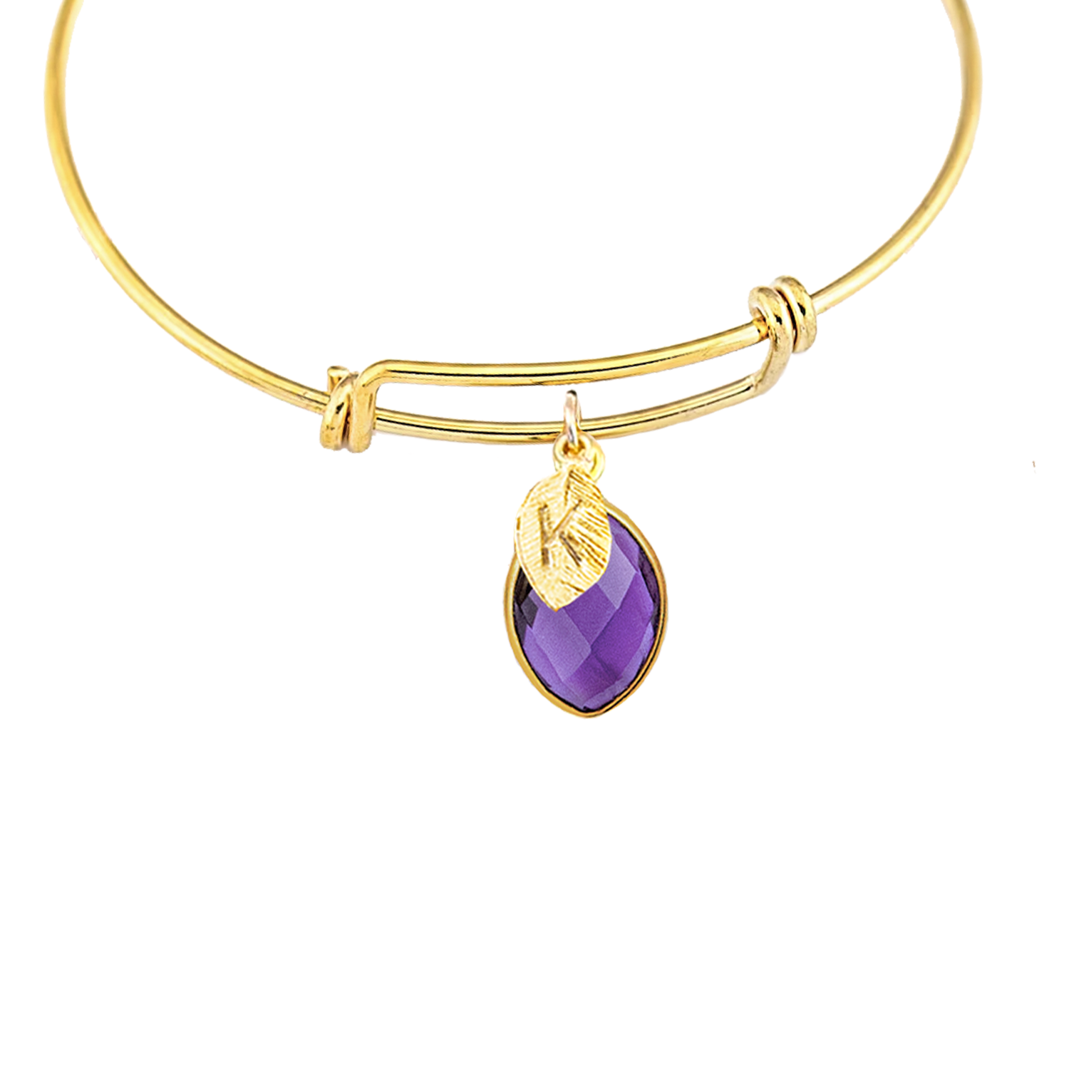 "Family Tree Birthstone Bangle - Cherish Family Bonds with a Personalized Bracelet"