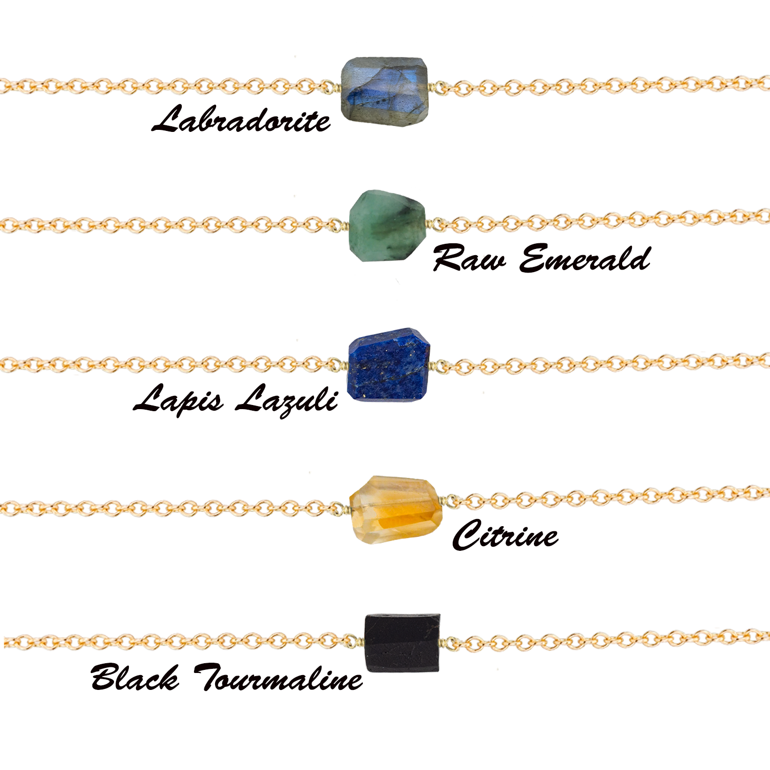 Boho Gold Choker with Lapis Lazuli - September Birthstone