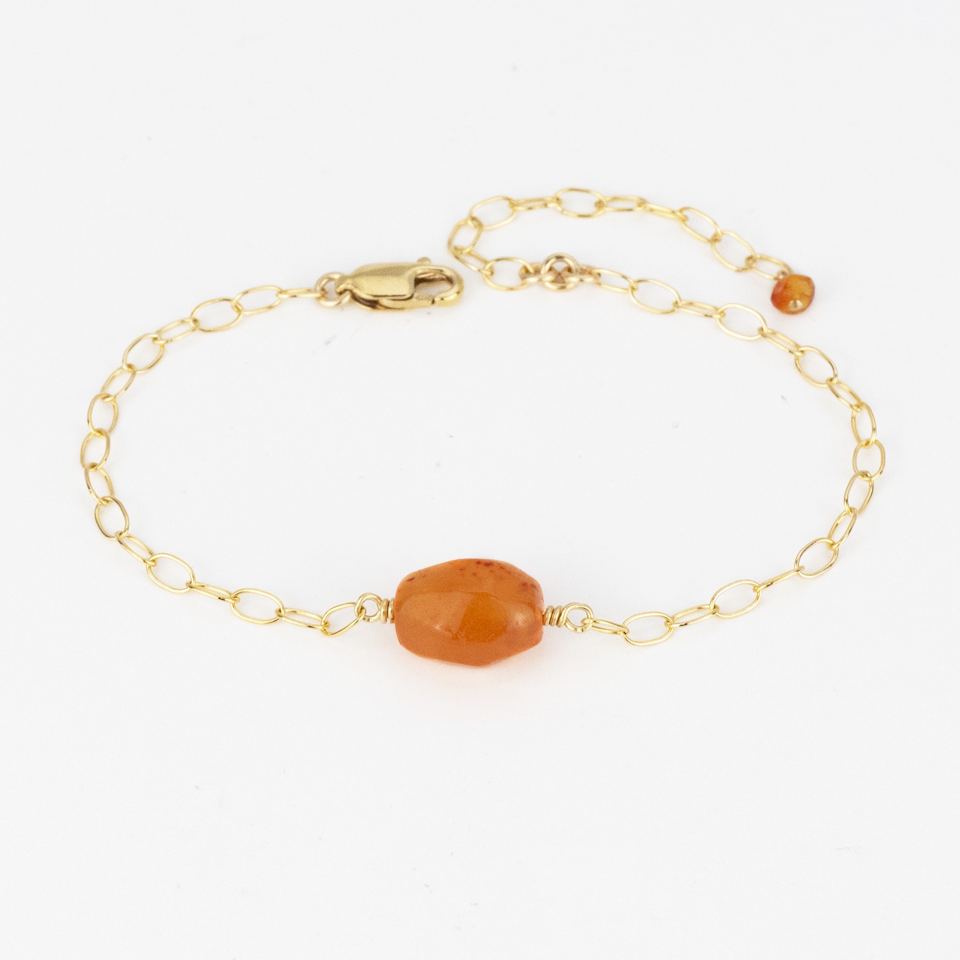 Carnelian Crystal Bracelet