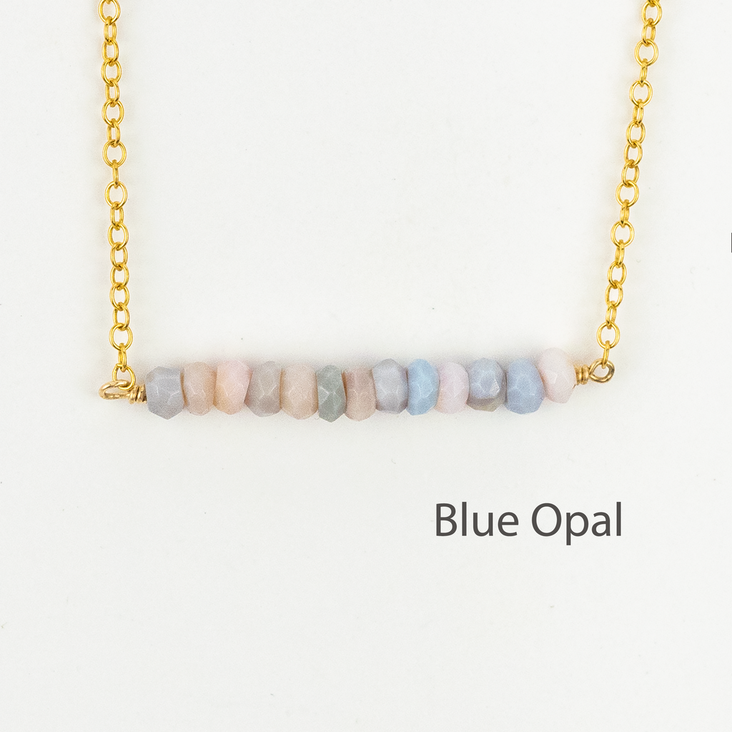 Birthstone Bar Necklace