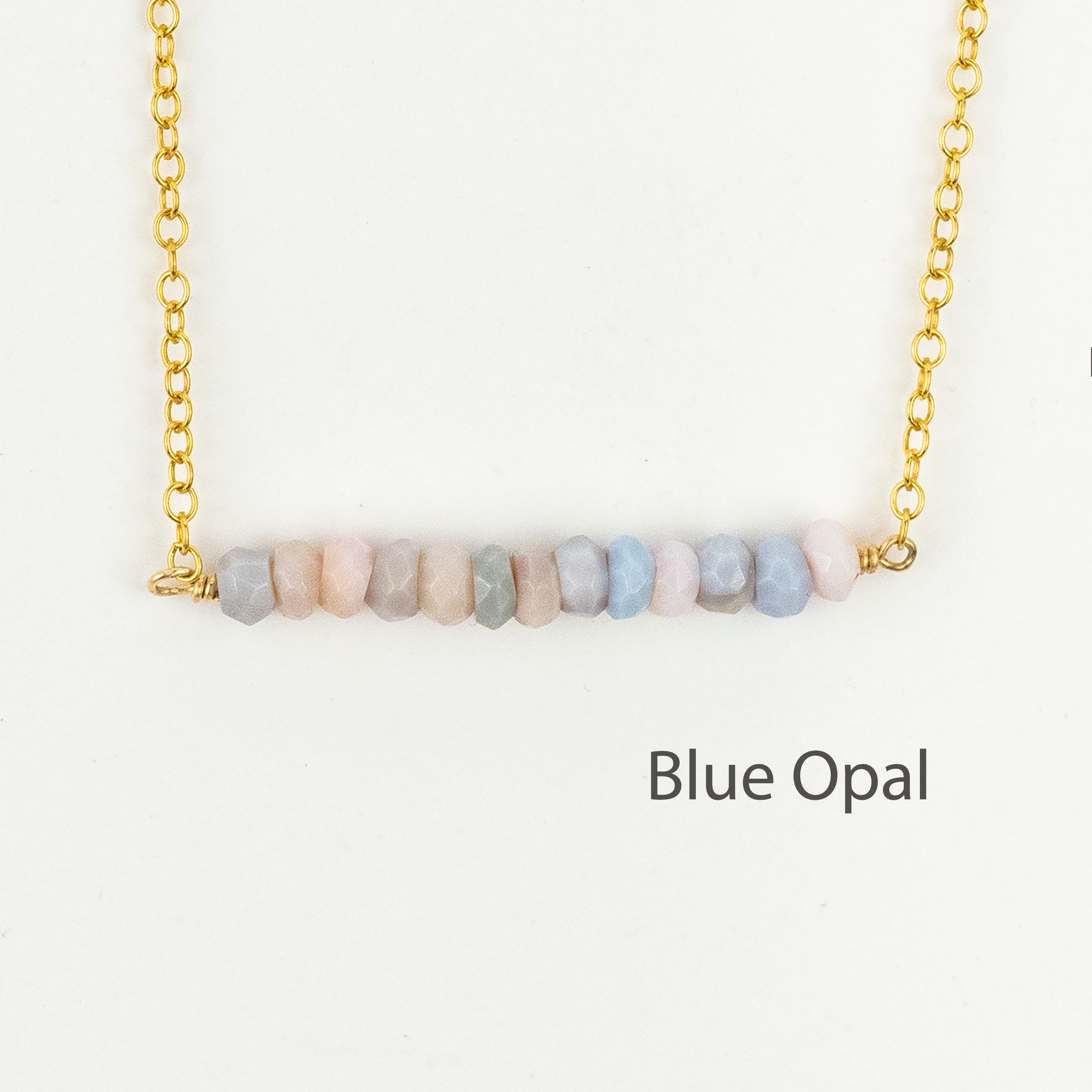Birthstone Bar Necklace