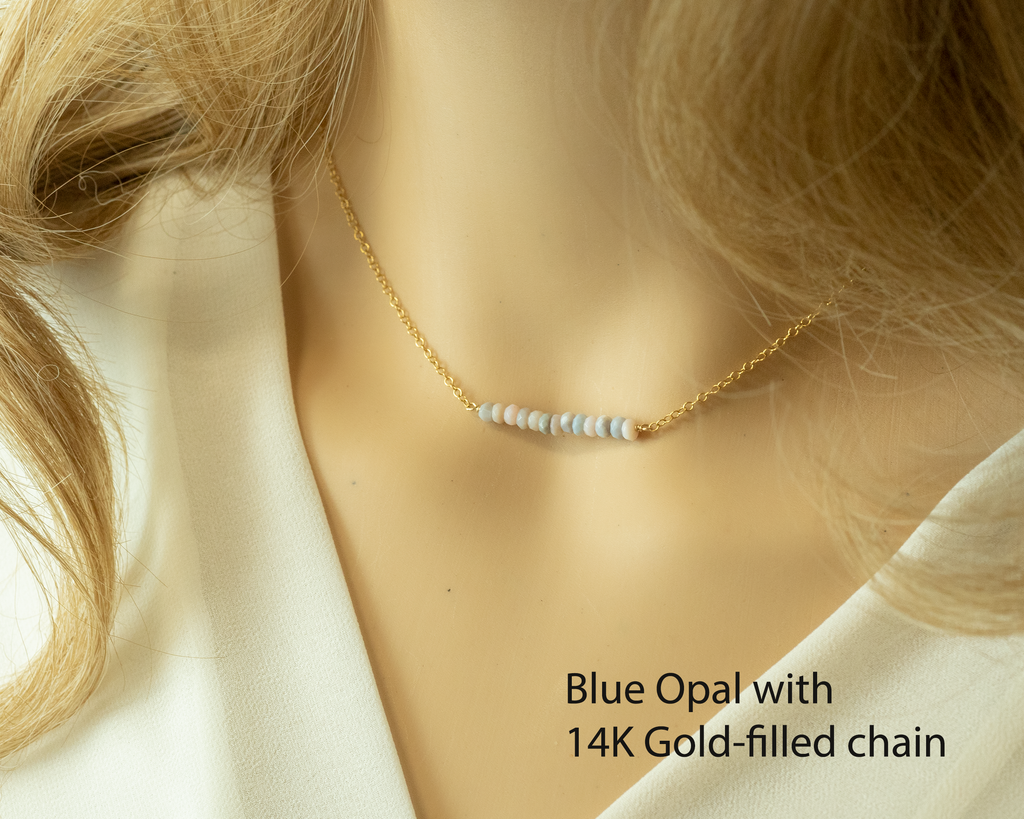 Birthstone Bar Necklace
