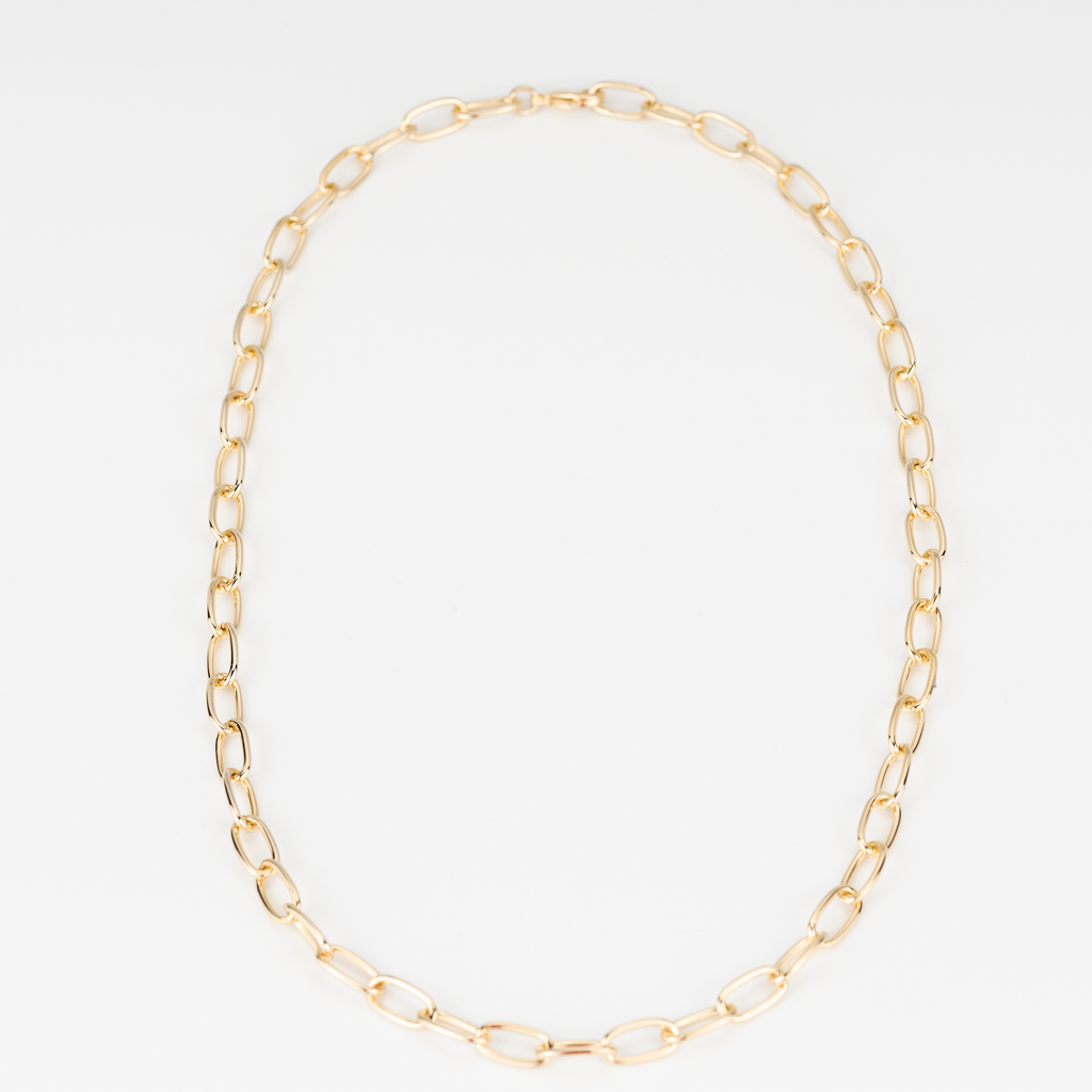 Gold Chunky Chain Necklace