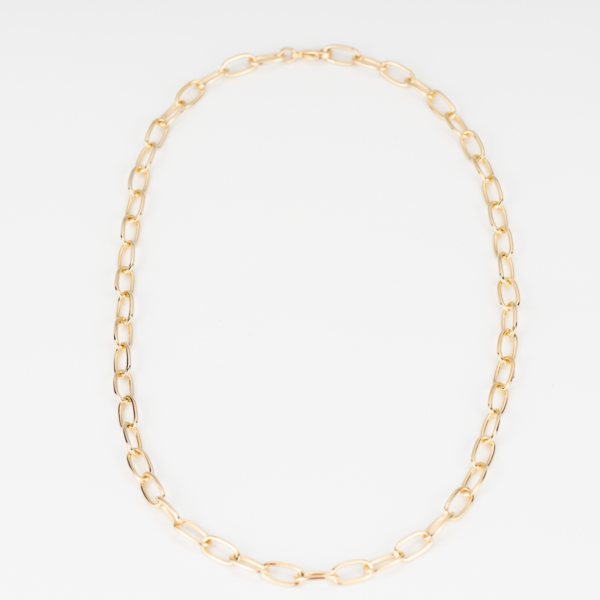 Gold Chunky Chain Necklace