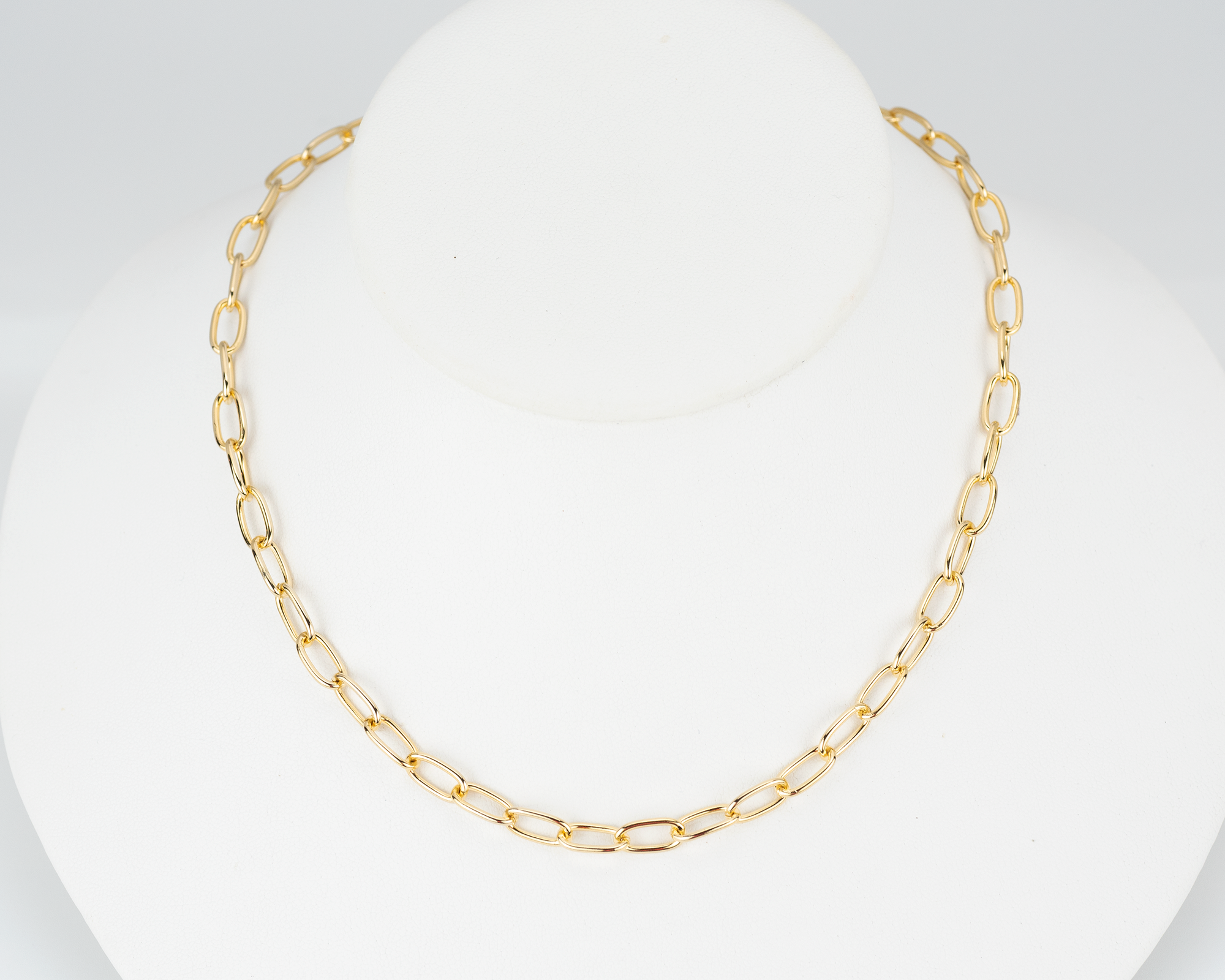 Gold Chunky Chain Necklace