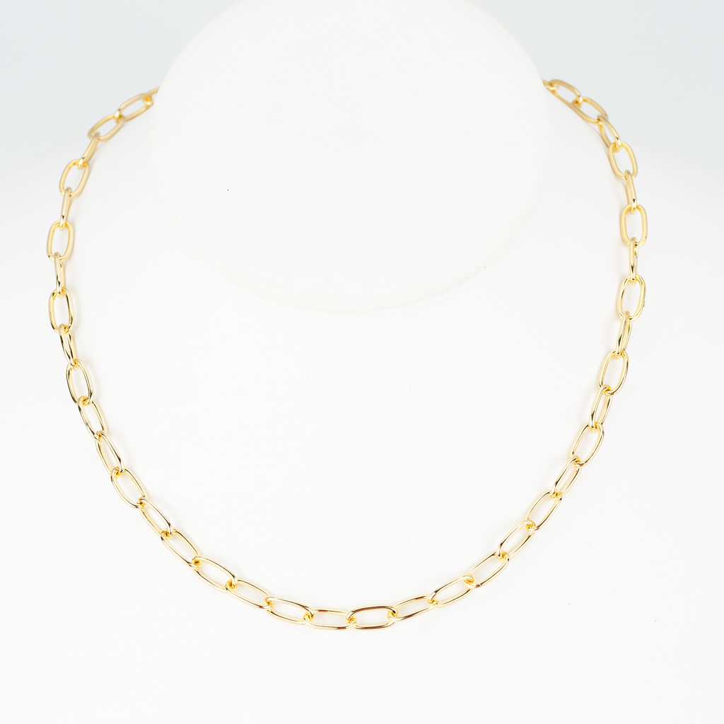 Gold Chunky Chain Necklace
