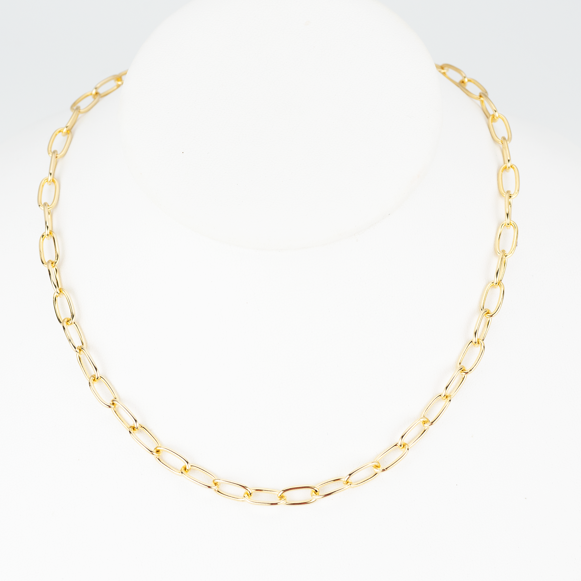 Gold Chunky Chain Necklace