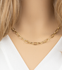 Gold Chunky Chain Necklace