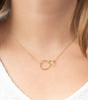 "Eternal Love Circle Necklace - Perfect Gift for Her"